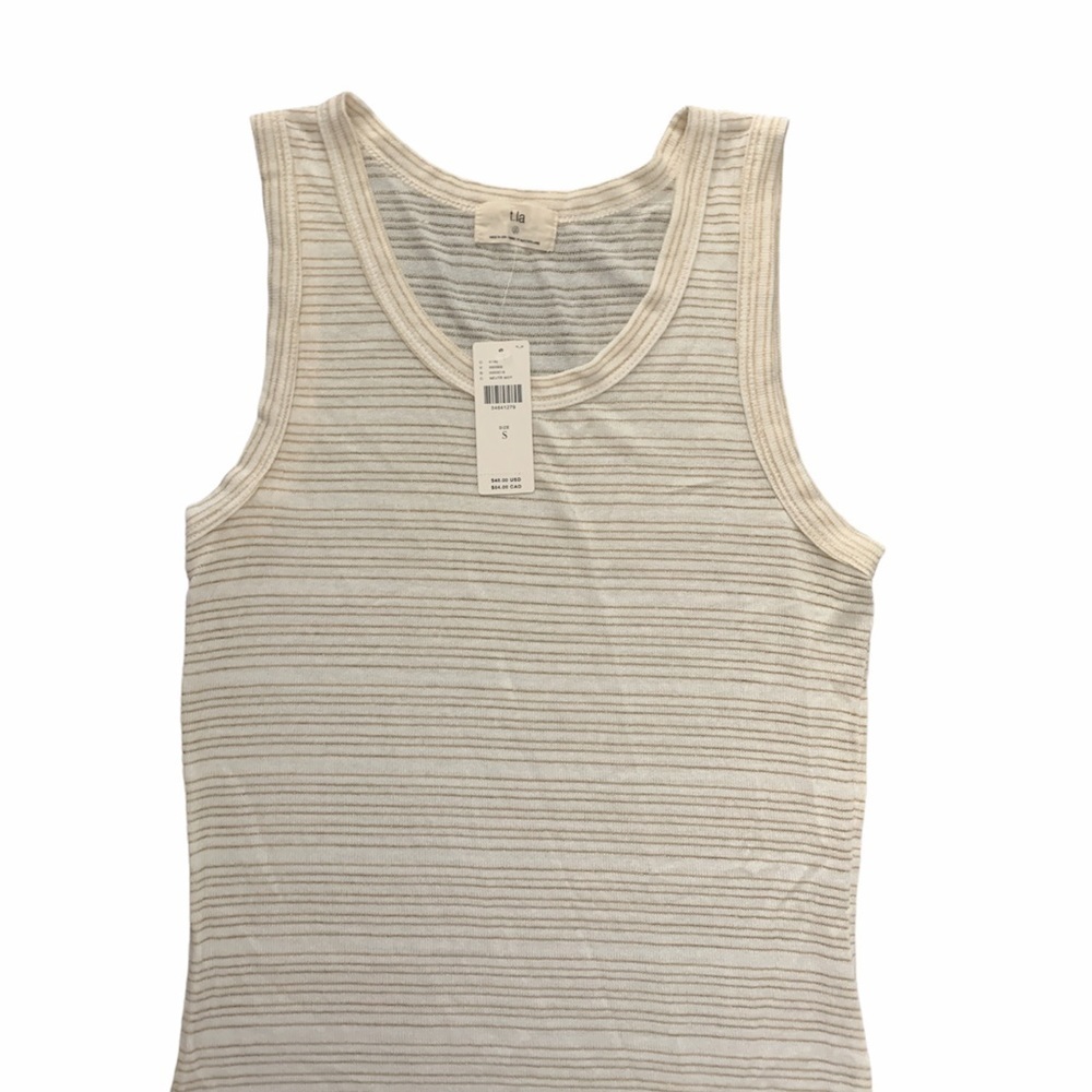 Anthropologie T.La | Blythe Shimmer Tank Top - Picture 3 of 7